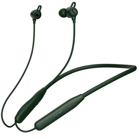 boAt Rockerz 109 Bluetooth Neckband with 60 hrs Playback, ENx Technology, Beast Mode (60ms), Magnetic Buds, Dual Pairing, ASAP Charge, IPX5 Water Resistance (Black)