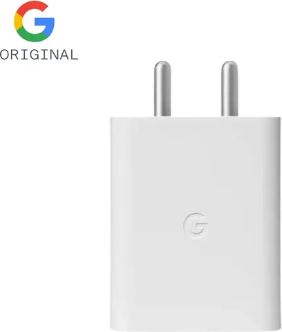 Google 30W - 5A, USB-C, Power Adaptor For Laptop Devices (White) (Ga02431-In)