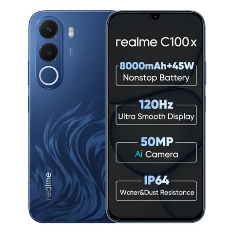 realme C100x 4G Smartphone 4+64GB