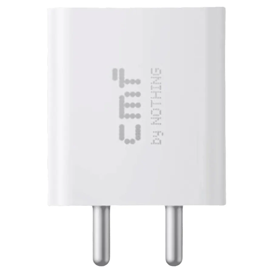CMF by Nothing Power 33W Fast Charger (Model C383) | USB Type-C Wall Charging Adapter | PPS Support | White | Adapter Only (No Cable)