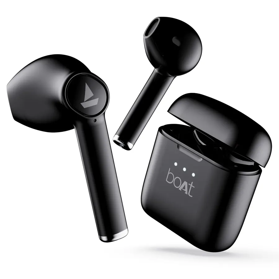 Boat Airdopes 138 with 60 Hrs Playback, ASAP Charge Truly Wireless Bluetooth in Ear Earbuds with Mic (Active Black)